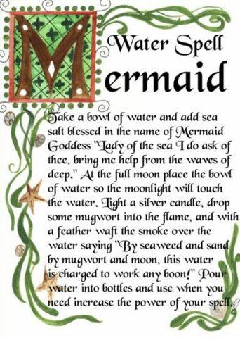 Mermaid Water Spell